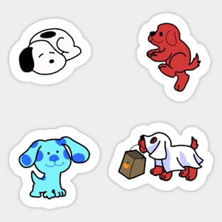 Iconic Puppy Sticker Pack Sticker